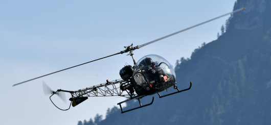 Bell 47 - Helikopter, 17.07.15, Scalaria Air Challenge